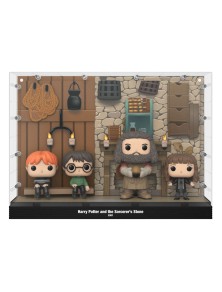 Harry Potter Pop Moments Deluxe Vinile Figures 2-pack Hagrid's Hut 9 Cm Funko