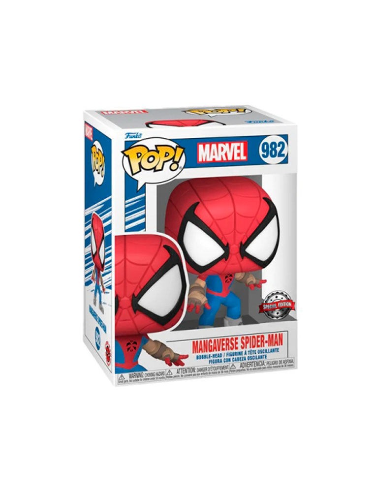 Pop Figura Marvel Mangaverse Spider-man Esclusiva Funko