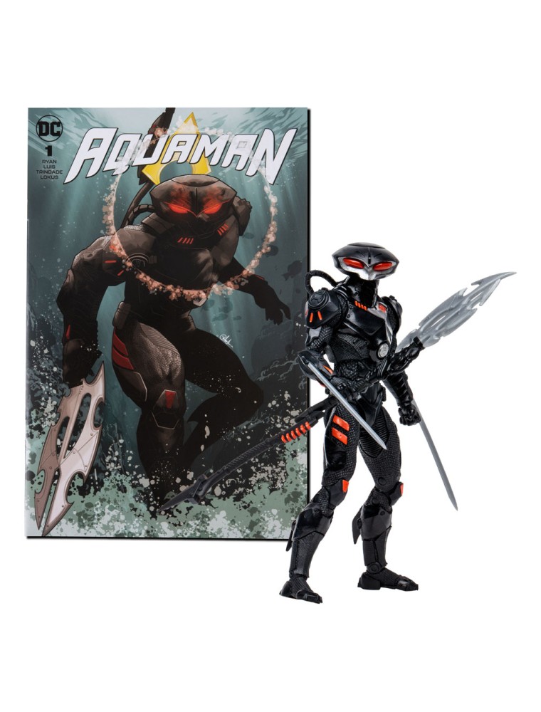 Dc Direct Page Punchers Action Figura Black Manta (aquaman) 18 Cm Mcfarlane Toys