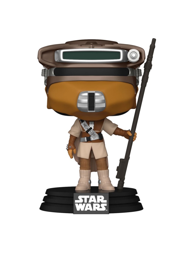 Star Wars Return Of The Jedi 40th Anniversary Pop! Vinile Figura Leia (boushh) 9 Cm Funko