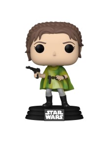 Star Wars Return Of The Jedi 40th Anniversary Pop! Vinile Figura Leia (bh) 9 Cm Funko