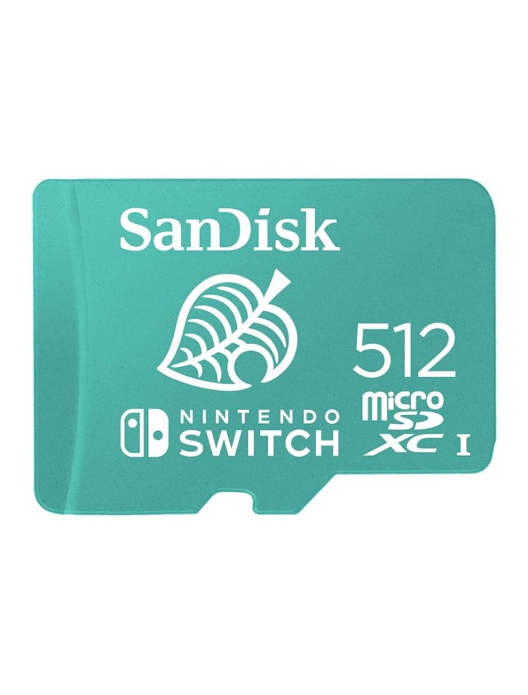 SANDISK MICRO SD XC I 512GB NINTENDO SWITCH ALTRI GENERI - MEMORIE