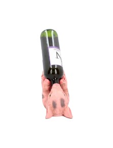 Guzzlers Pink Pig Wine Bottiglia Holder Accessori Nemesis Now