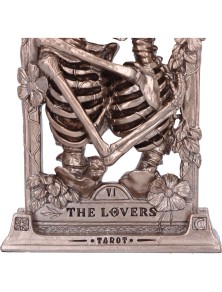 THE LOVERS BRONZE GOTHIC SKELETON ORNAM STATUA NEMESIS NOW