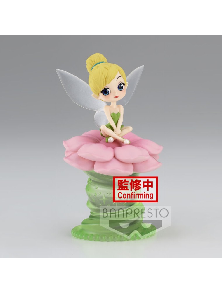 Disney Characters Tinker Bell Ver.a Q Posket Figura 10cm Banpresto