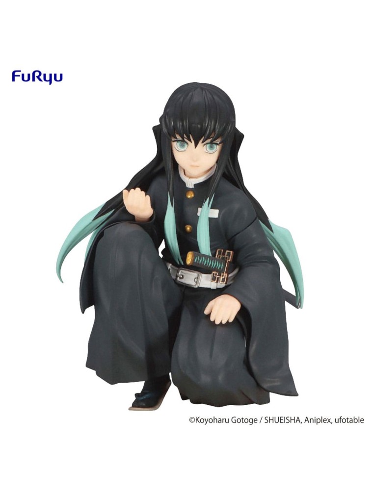 Demon Slayer: Kimetsu No Yaiba Noodle Stopper Pvc Statua Tokito Muichiro 9 Cm Furyu