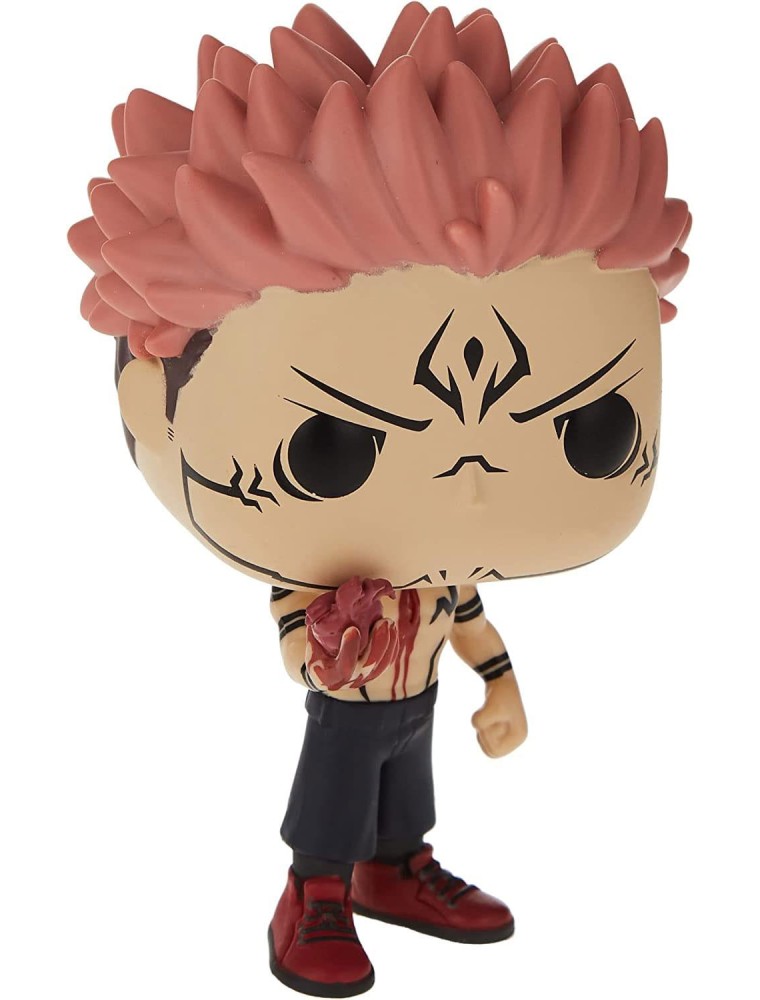 Jujutsu Kaisen Pop & Buddy! Animation Vinile Figura Sukuna W/heart 9 Cm Funko