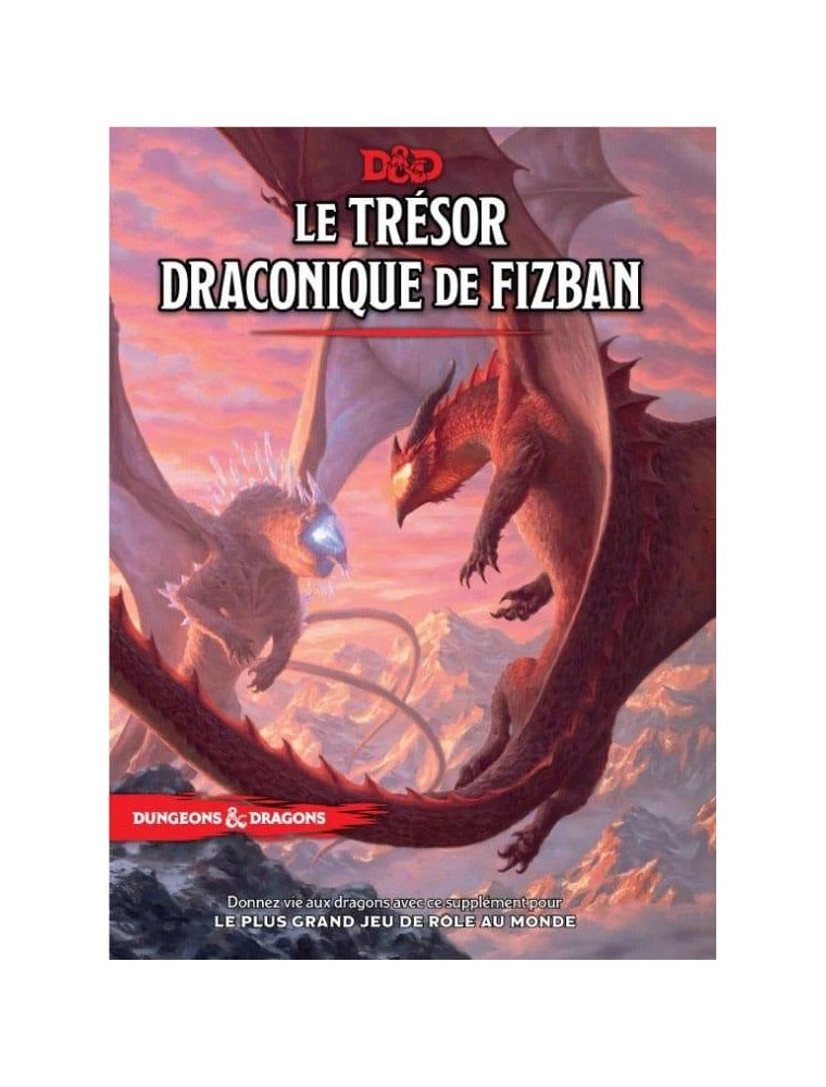 Dungeons & Dragons RPG Le Trésor Draconique De Fizban French Wizards of the Coast