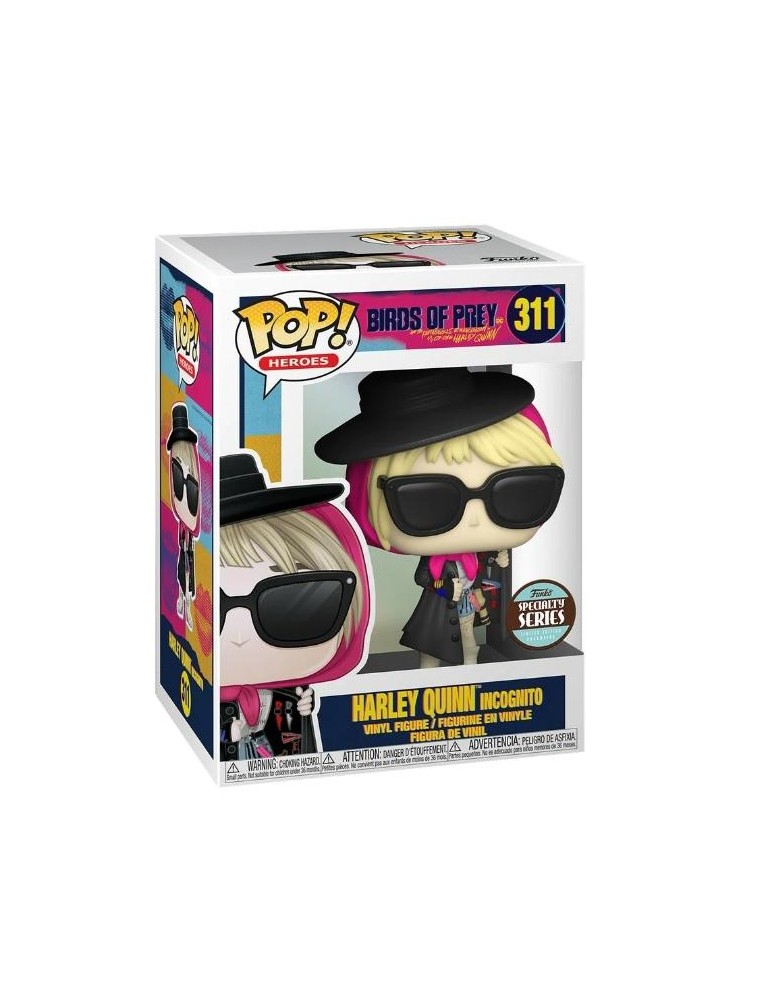 Birds Of Prey Pop! Animation Vinile Figura Harley Quinn (incognito) 9 Cm Funko