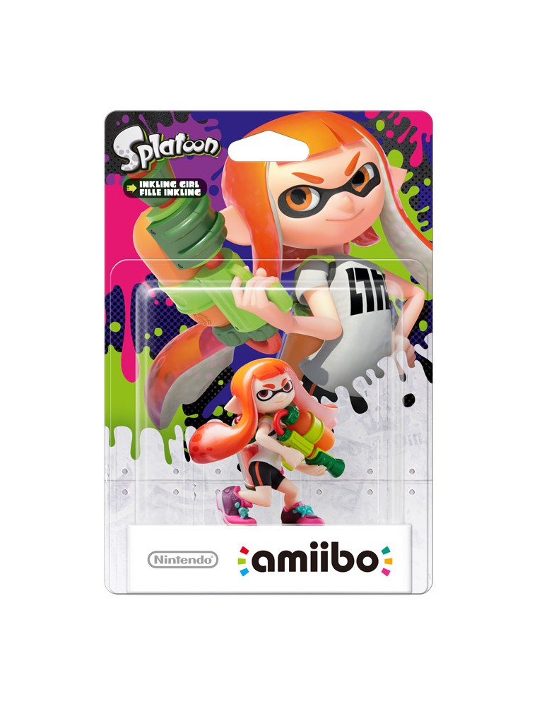 AMIIBO SPLATOON INKLING GIRL VIDEOGAMES - TOYS TO LIFE