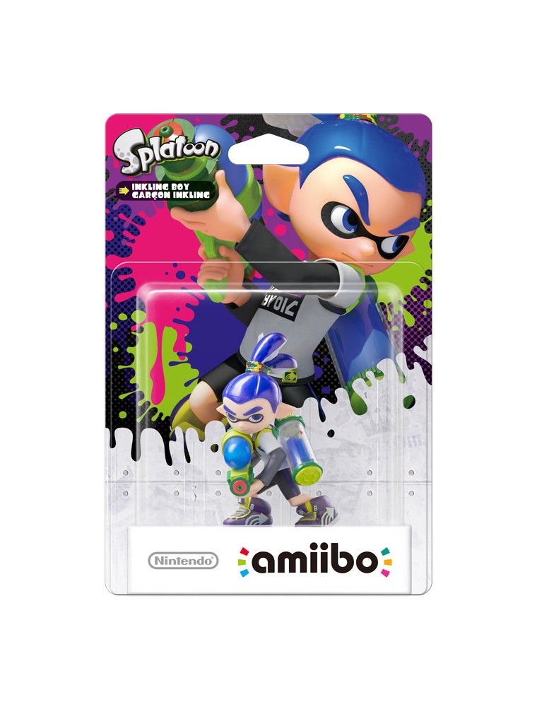 AMIIBO SPLATOON INKLING BOY VIDEOGAMES - TOYS TO LIFE