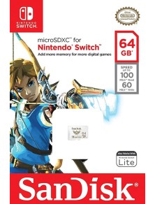 SANDISK MICRO SD XC I 64GB NINTENDO SWITCH ALTRI GENERI - MEMORIE