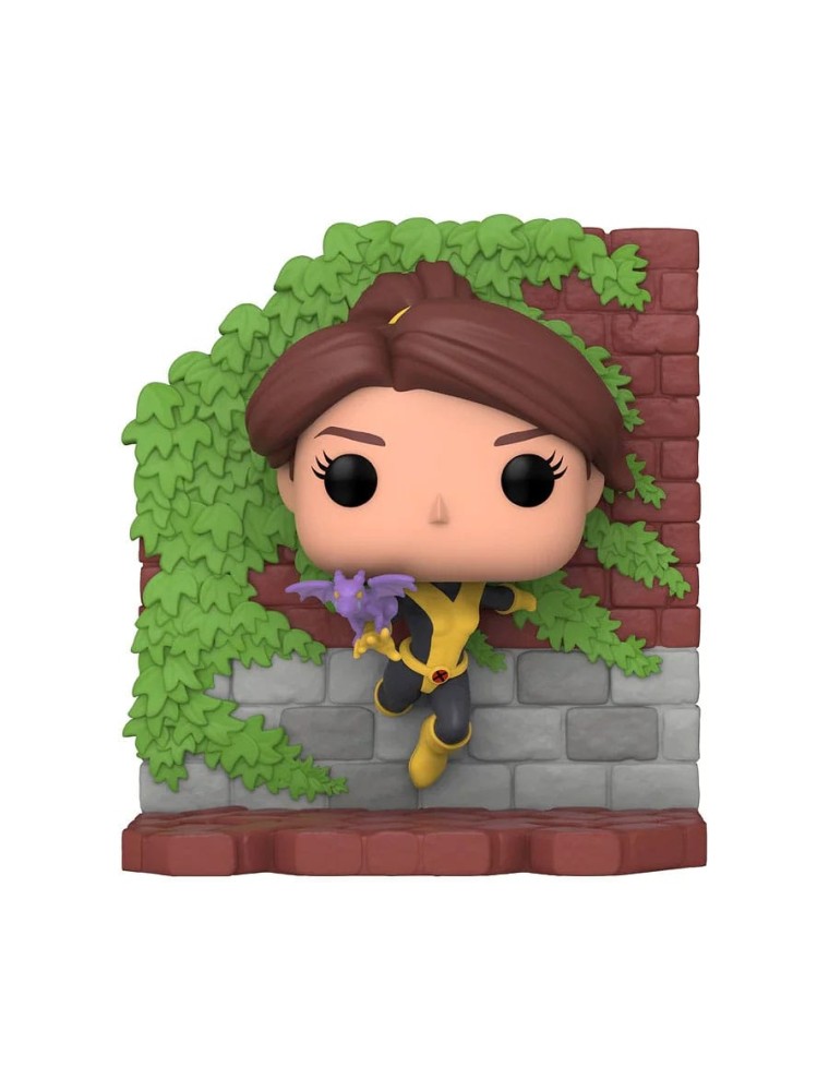 Marvel Pop! Deluxe Vinile Figura X-men: Kitty Pryde Con Lockheed 9 Cm Funko