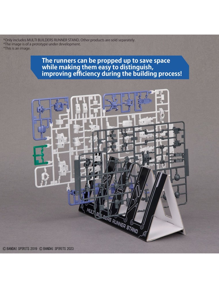 MULTI BUILDERS RUNNER STAND MODEL KIT BANDAI MODEL KIT