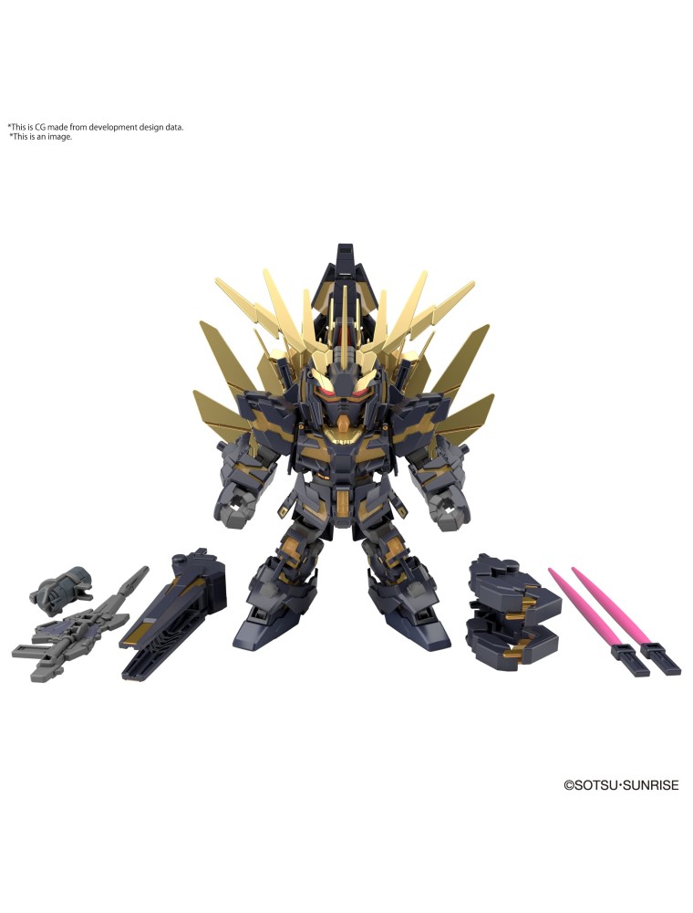 SD CROSS SILHOUETTE BANSHEE DEST/ NORN P MODEL KIT BANDAI MODEL KIT