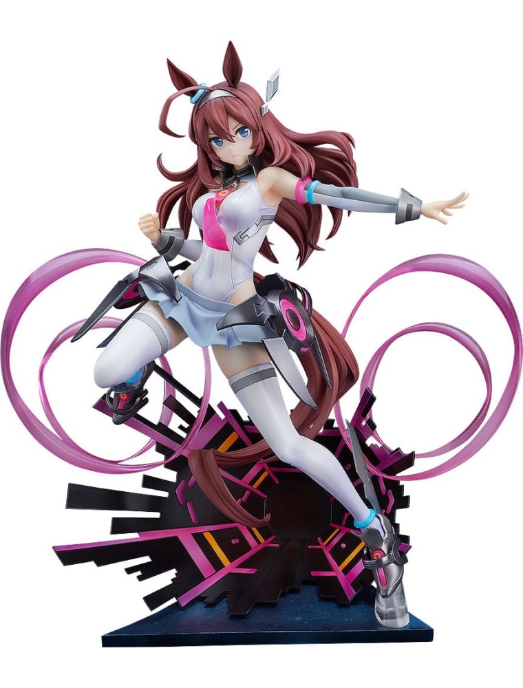 Uma Musume Pretty Derby Pvc Statua 1/7 Mihono Bourbon  The Chestnut Cyborg 26 Cm Good Smile Company