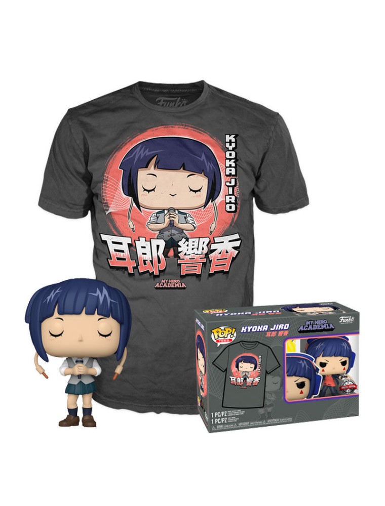 Set Figura Pop & Tee My Hero Academia Kyoka Jiro Esclusiva Funko