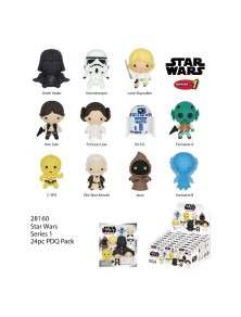 Star Wars Pvc Bag Clips Series 1  Con Figure Int.