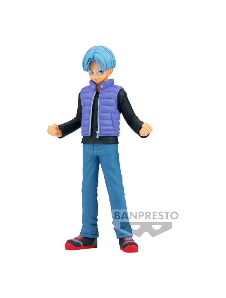 Dragon Ball Super Super Hero Pvc Figura Trunks 15 Cm Banpresto