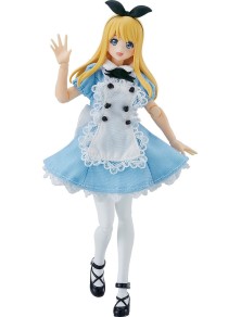 Original Character Figma Action Figura Female Body (alice) Con Dress E Grembiule Outfit 13 Cm Max Factory