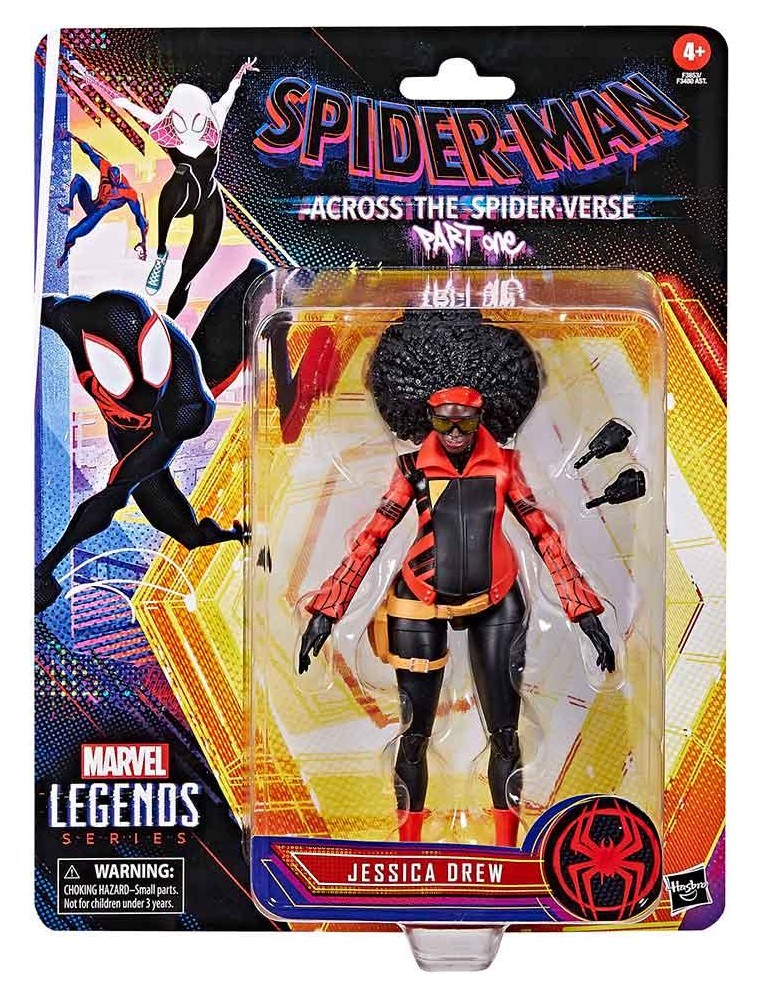 Marvel Spider-man Across The Spider-verse Part One Jessica Drew Figura 15cm Hasbro