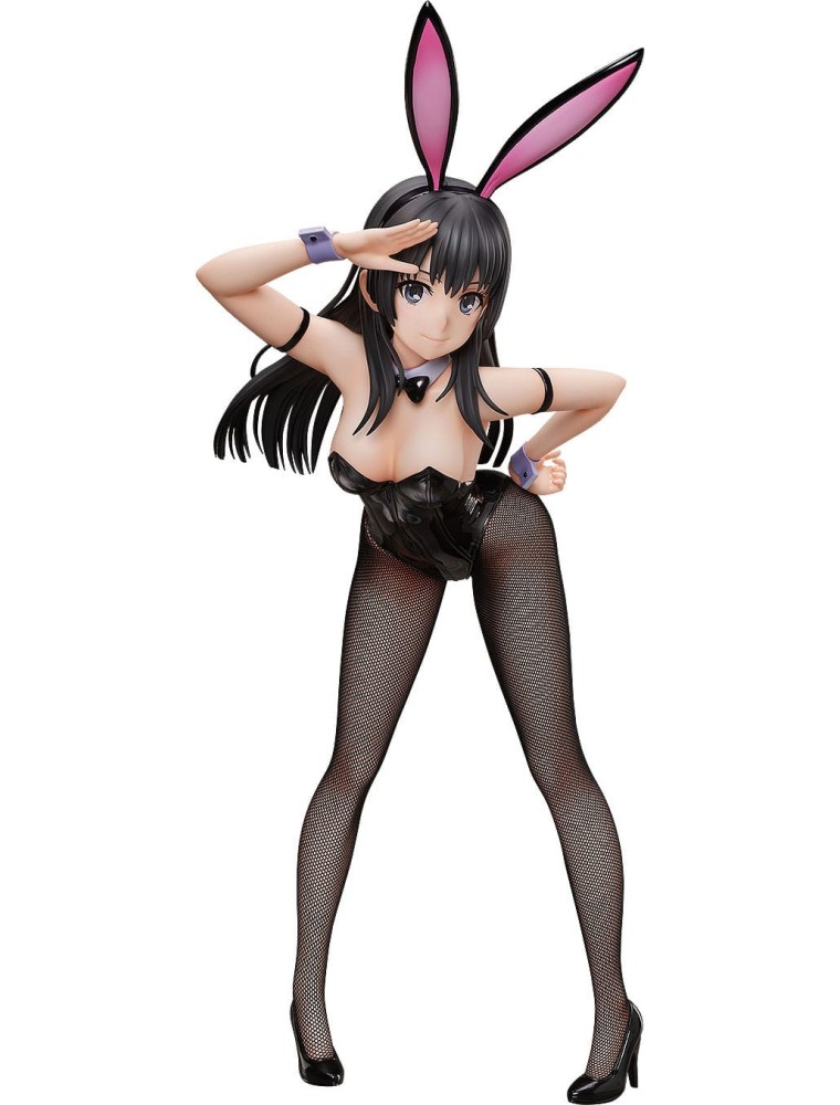 A Certain Scientific Railgun T Statua Pvc 1/4 Ruiko Saten: Bunny Ver. 40 Cm Freeing