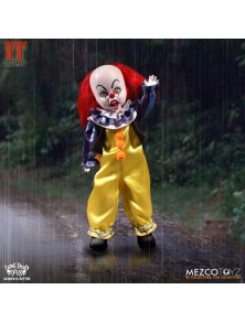 It Living Dead Dolls Bambola Pennywise 25 Cm Mezco Toys