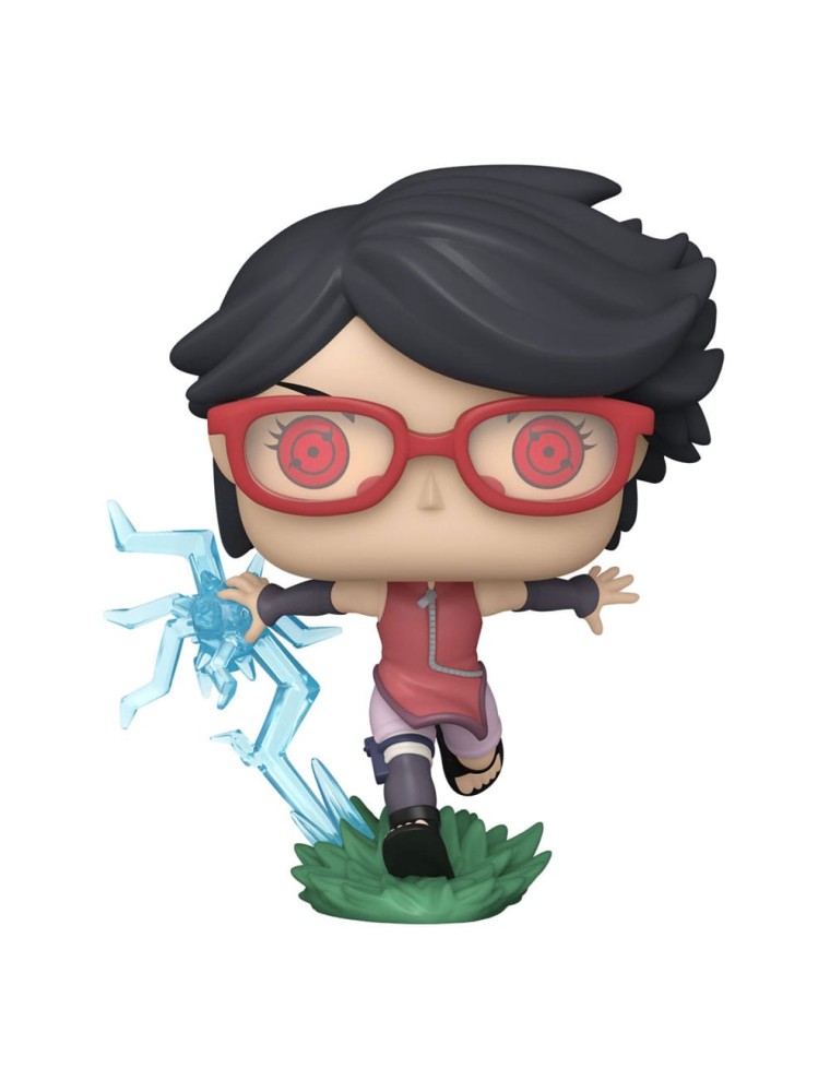 Boruto - Naruto Next Generations Funko Pop Vinile Figura Sarada con Sharingan 9 Cm