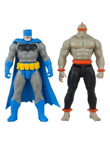 DC Direct Gaming Action Figures Batman (Blue) & Mutant Leader (Dark Knight Returns -1) 8 Cm McFarlane Toys