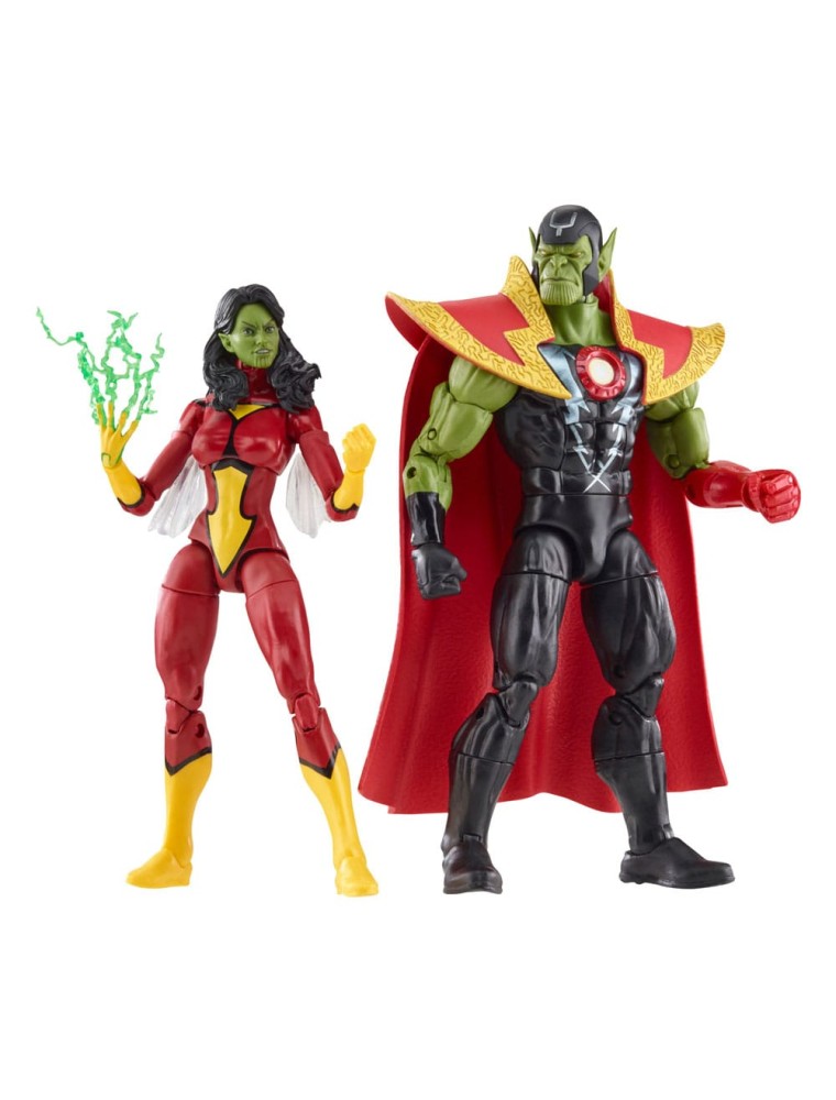 Avengers Marvel Legends Action Figures Skrull Queen & Super-Skrull 15 Cm Hasbro