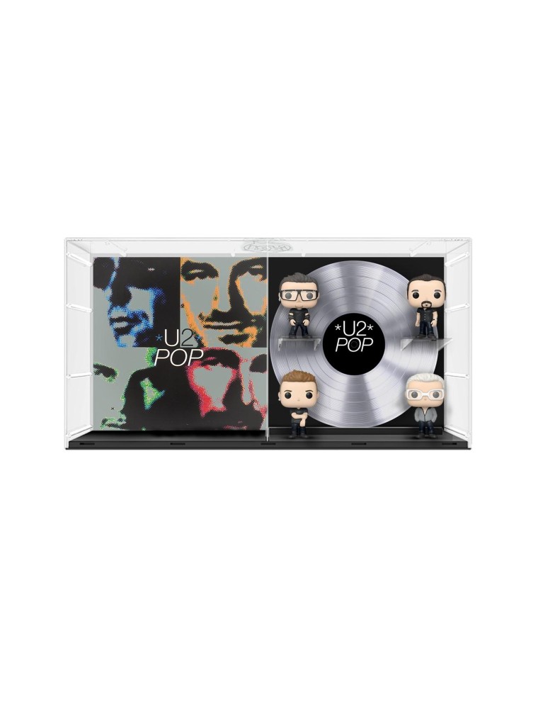 U2 Funko POP Albums DLX Vinile Figura 4 Personaggi POP 9 cm