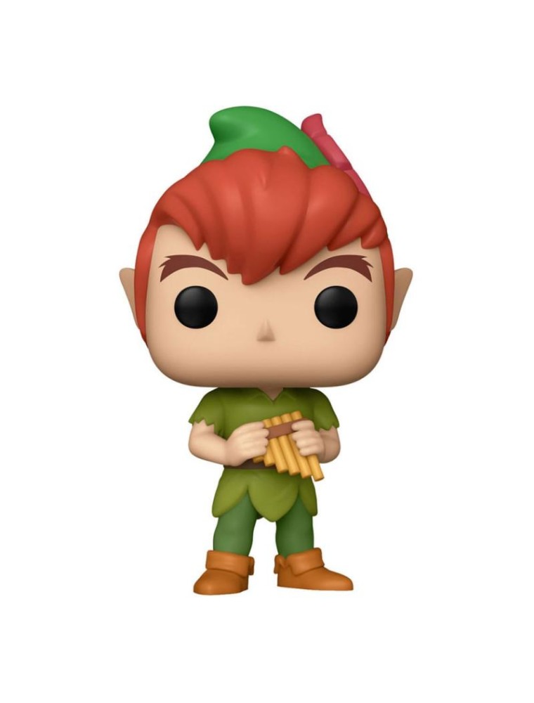 Peter Pan 70th Funko POP Disney Vinile Figura Peter con Flauto 9 cm