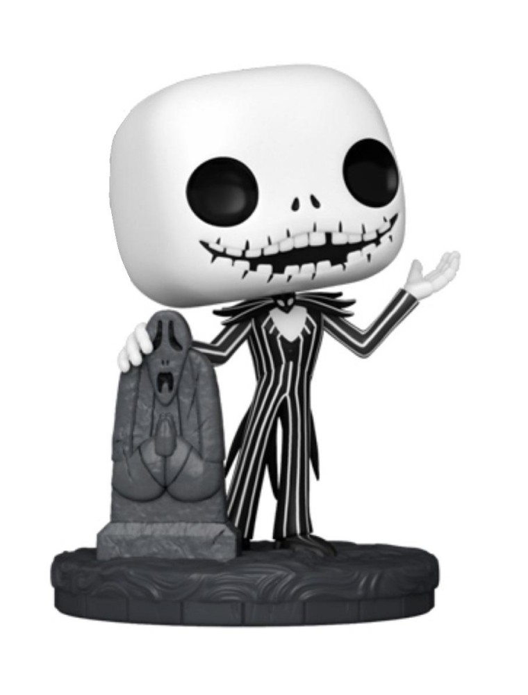 Nightmare 30th Funko POP Vinile Figura Jack Skellington con Lapide 9 cm