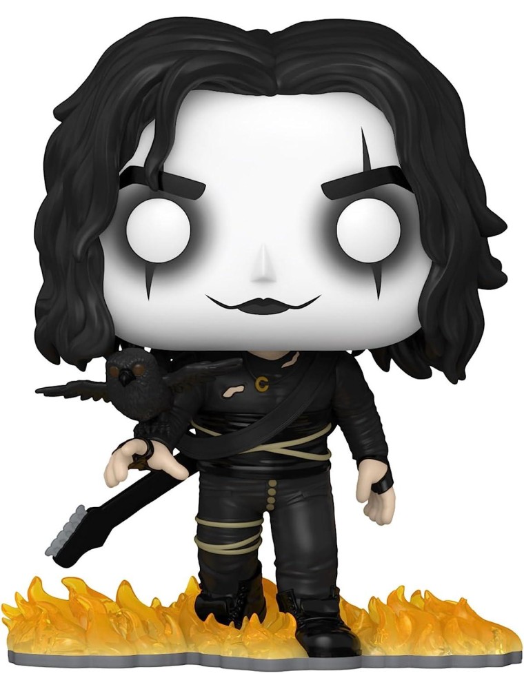 Il Corvo Funko Pop Film Vinile Figura Eric Draven con Corvo 9 cm