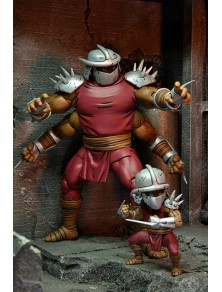 Tartarughe Ninja (mirage Comics) Action Figura Shredder Clone & Mini Shredder (deluxe) 18 Cm Neca