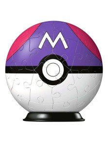 Pokémon 3d Puzzle Pokéballs: Master Ball (54 Pezzi) Ravensburger