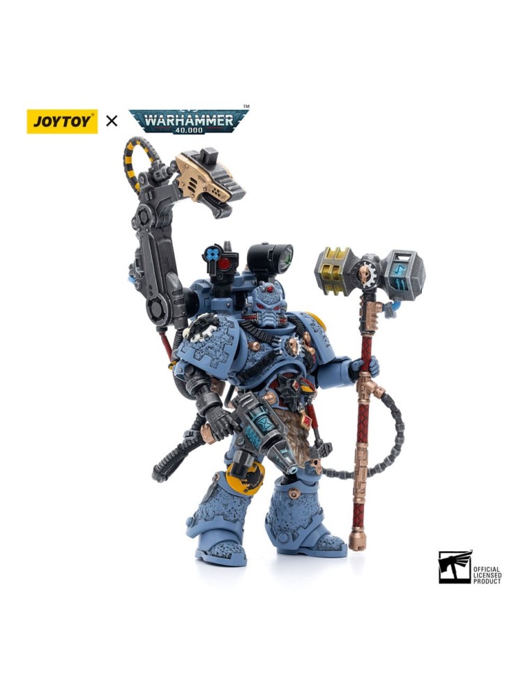 Warhammer 40k Action Figura 1/18 Space Wolves Iron Priest Jorin Fellhammer 12 Cm Joy Toy (cn)