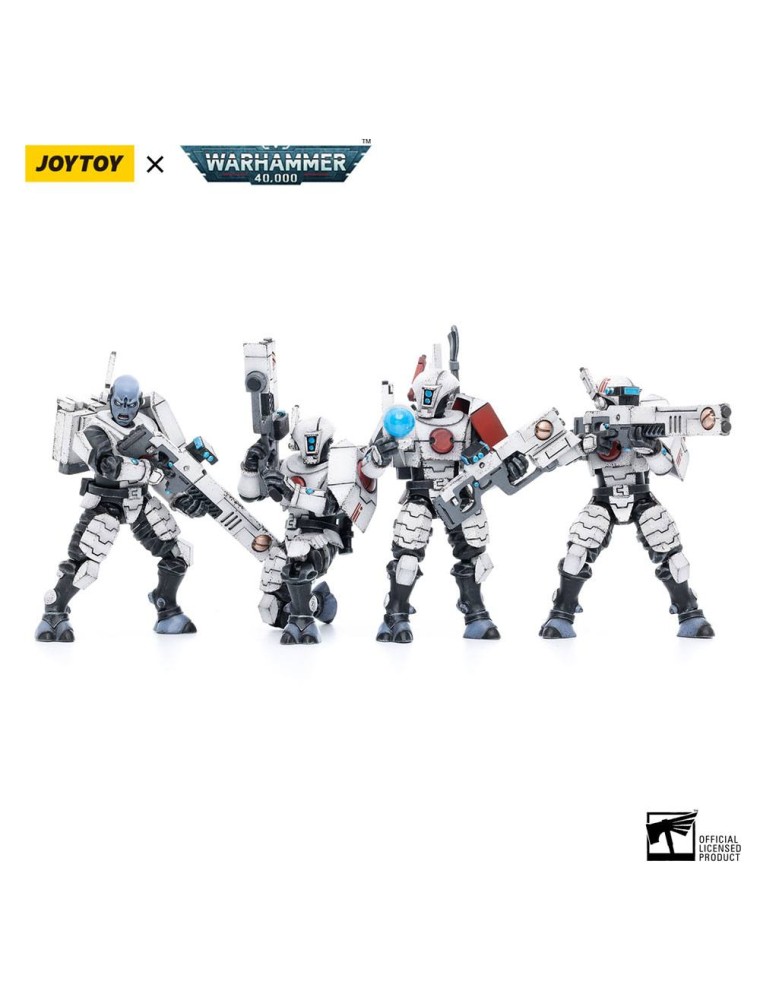 Warhammer 40k Action Figura 4-pack 1/18 T'au Empire Fire Warriors 11 Cm Joy Toy (cn)