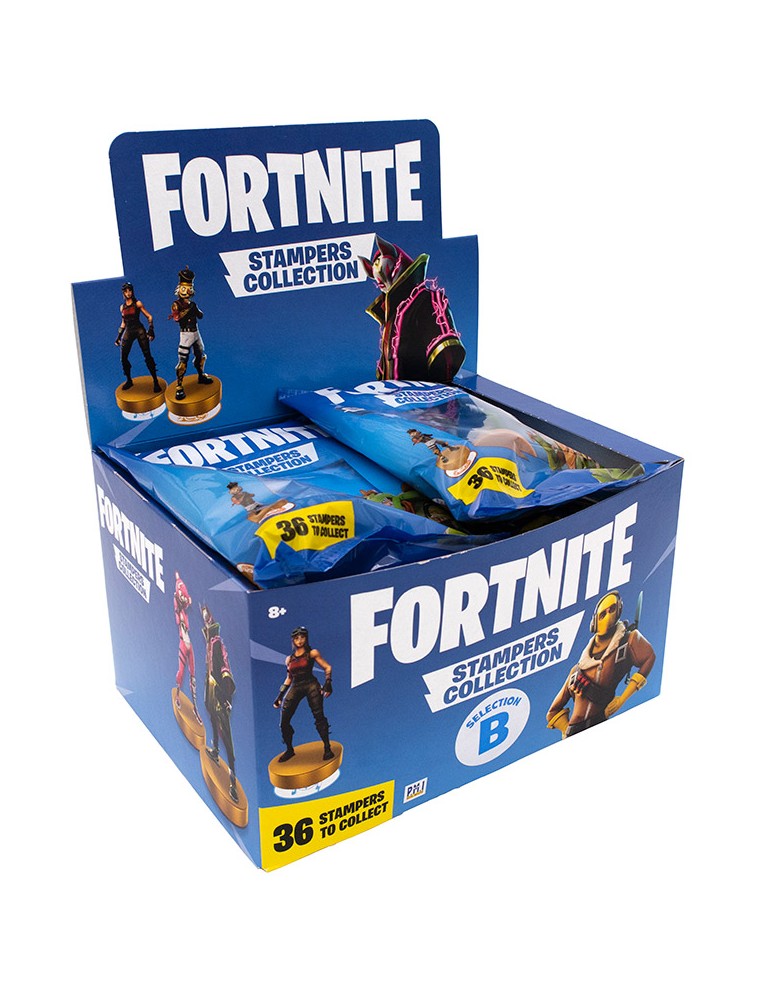 FORTNITE-FIGURE CON TIMBRINO 1 BUSTINA ASSORTIMENTO B FORTNITE - FIGURES