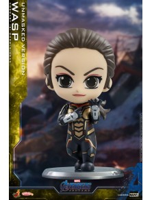 Avengers: Endgame Cosbaby (s) Mini Figura The Wasp (unmasked Version) 10 Cm Hot Toys