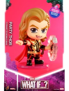 What If...? Cosbaby (s) Mini Figura Party Thor 10 Cm Hot Toys