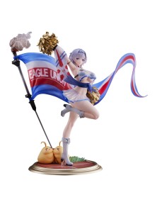 Azur Lane Statua 1/6 Lane Reno Biggest Little Cheerleader Edizione Limitata 31 Cm Golden Head