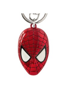 Marvel Metal Portachiavi Spider-man Head Con Figure Int.