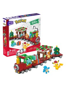 Pokémon Mega Construx Construction Set Holiday Pokémon Train Mattel