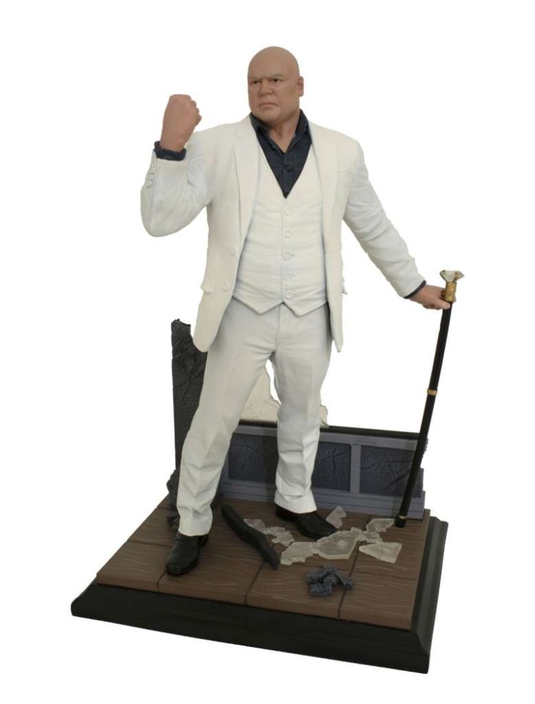 Marvel Gall Disney+ Kingpin Pvc Statua Statua Diamond Select