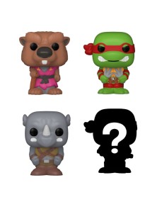 Tartarughe Ninja Bitty Pop! Vinile Figura 4-pack Splinter 2,5 Cm Funko