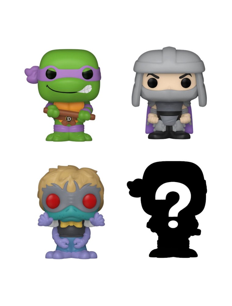 Tartarughe Ninja Bitty Pop! Vinile Figura 4-pack Donatello 2,5 Cm Funko