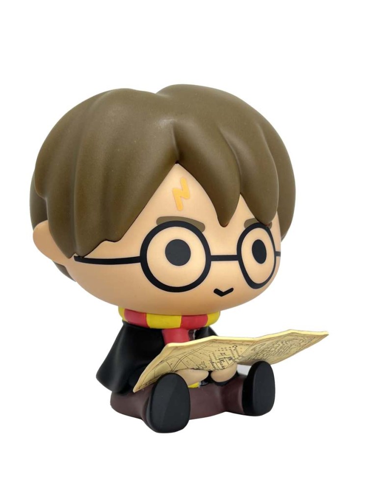 Harry Potter Salvadanaio Harry con Mappa Del Malandrino Chibi 16 cm Plastoy