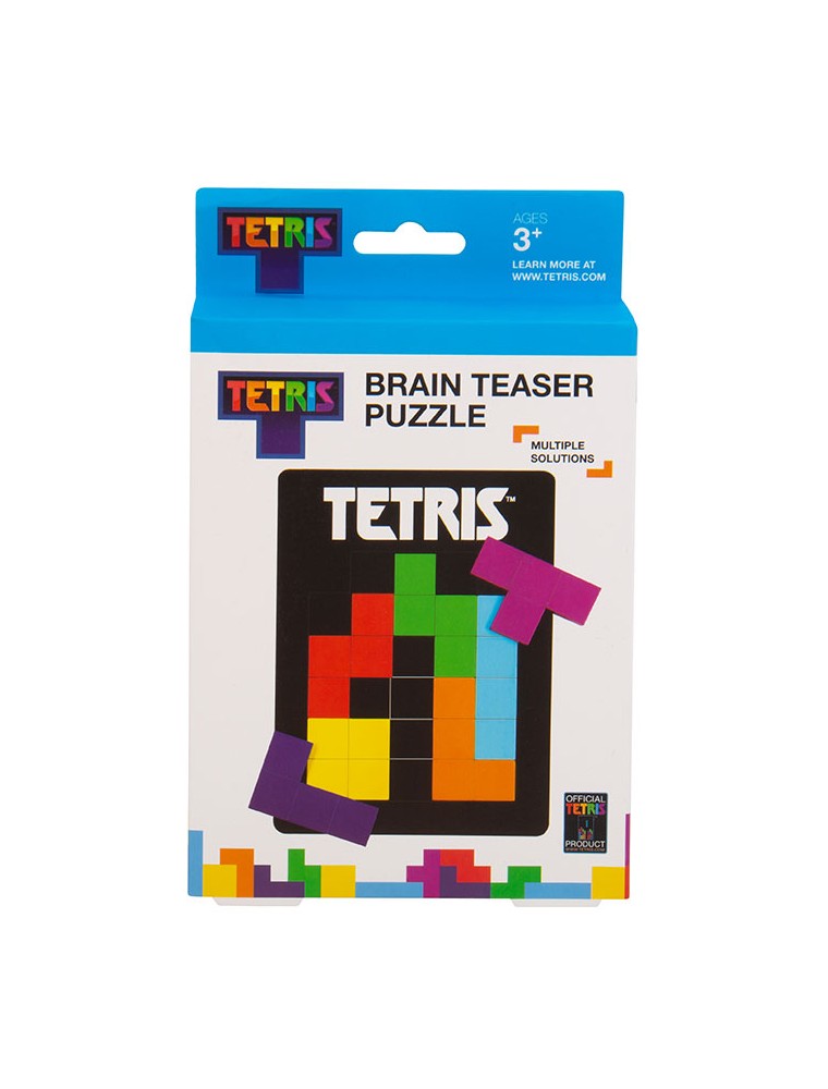 PUZZLE LEGNO 7PZ TETRAMINO TETRIS VIDEOGAMES - GIOCHI DA TAVOLO/SOCIETA'