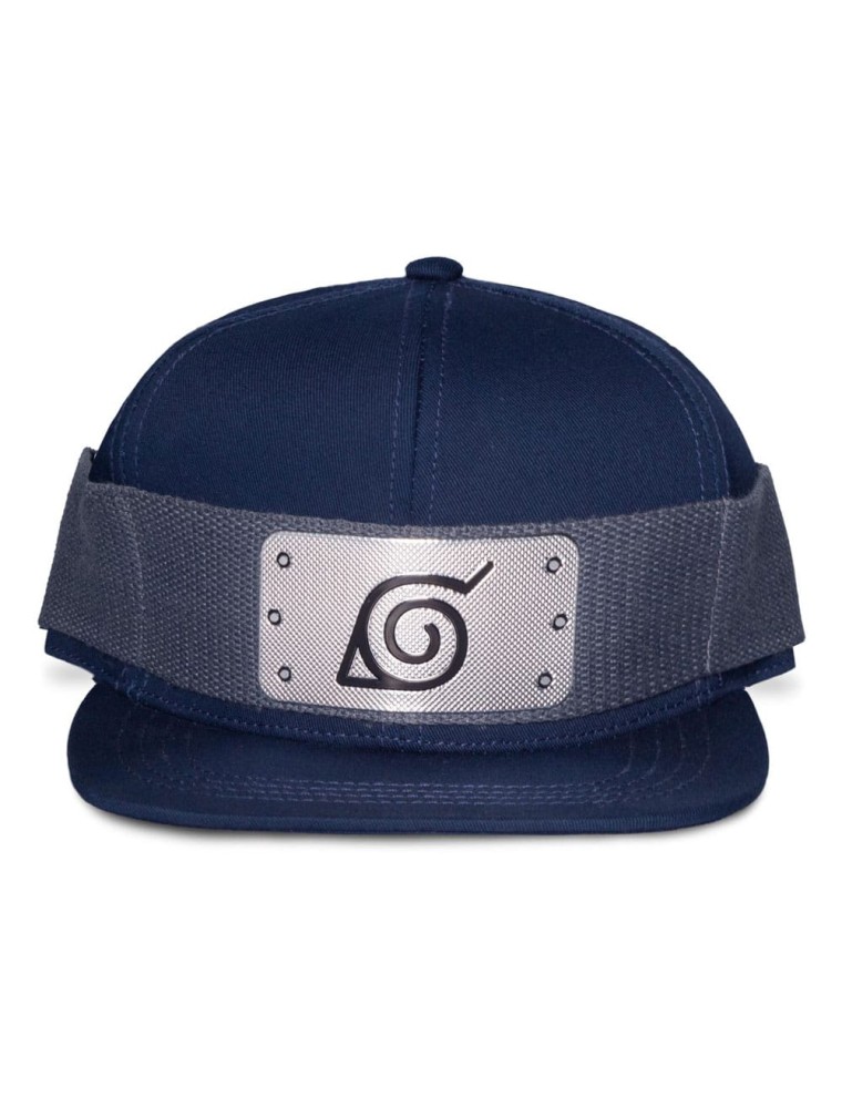 Naruto Shippuden Cappellino Cappellino Snapback Logo Blue Difuzed